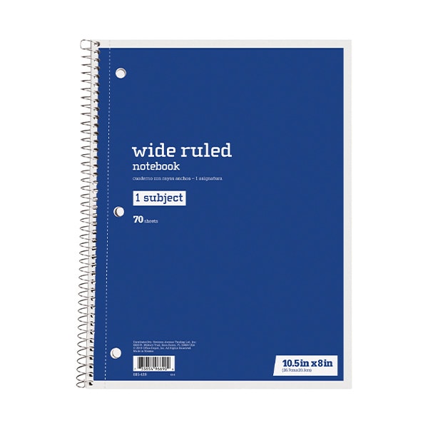 OfficeDepotノート Office Depot Brand Wirebound Business Notebook 3 38 x 5